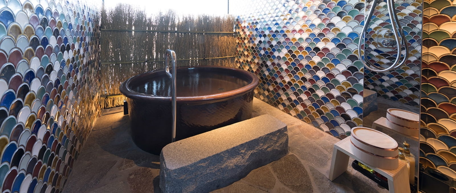 貸切露天風呂（茶 Cha）