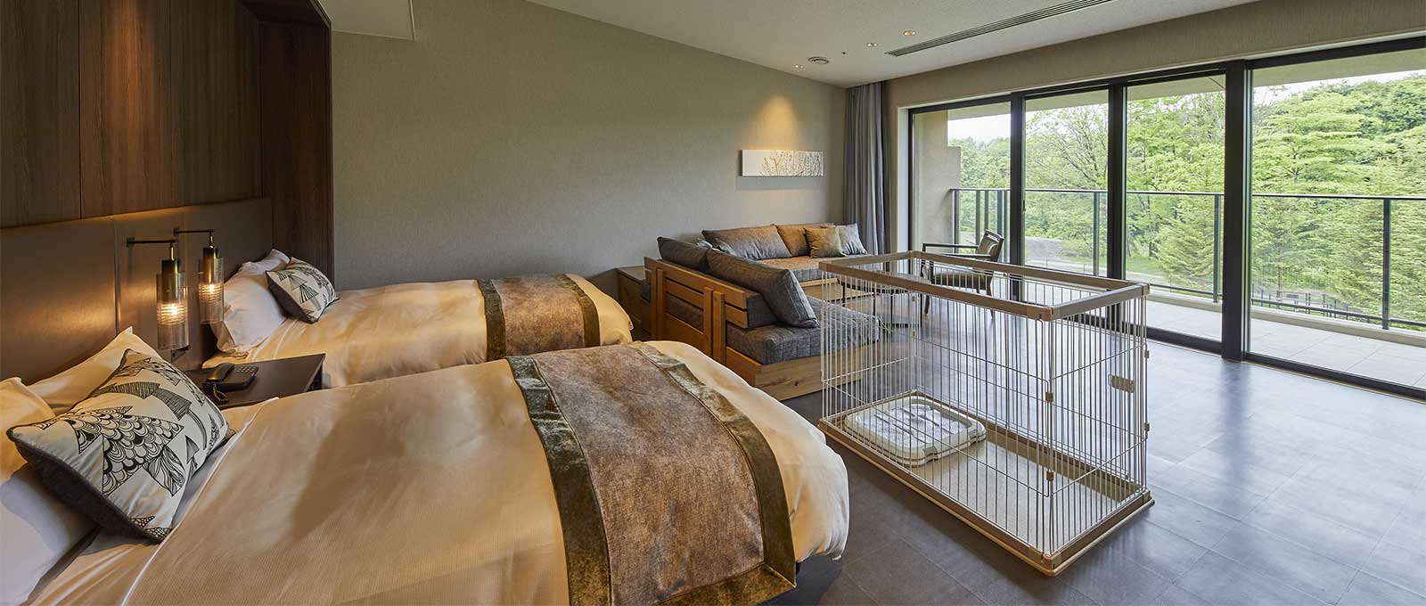 洋室　定員：5名　広さ：57㎡