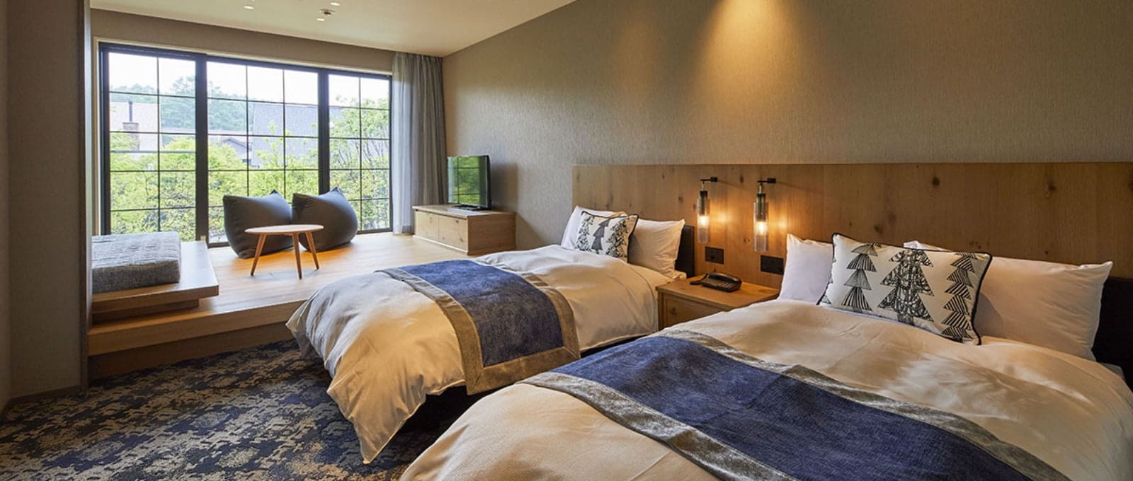 スタンダード　洋室　定員：4・5名　広さ：43～45㎡