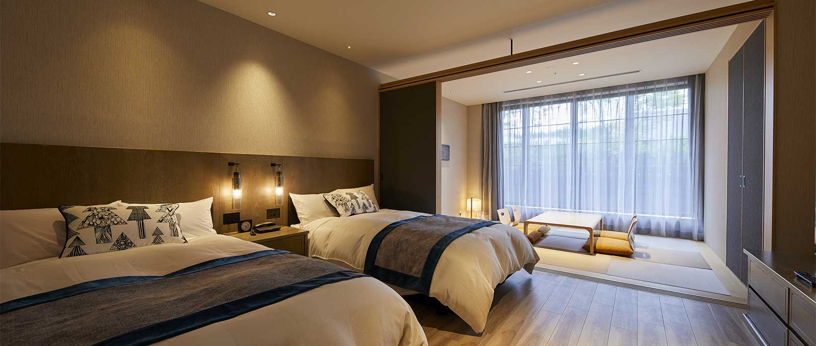 スタンダード　和洋室　定員：4・5名　広さ：43～45㎡