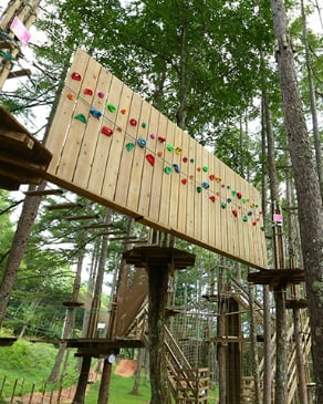 付帯施設：フォレストアドベンチャー