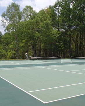 付帯施設：蓼科東急テニスコート