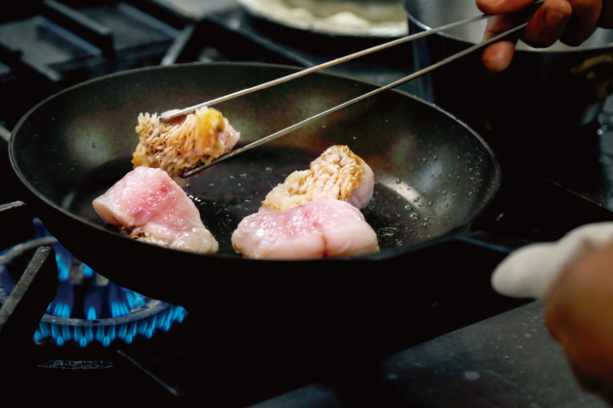 正統派フレンチの技法で山梨の食材の魅力を最大限に引き出す