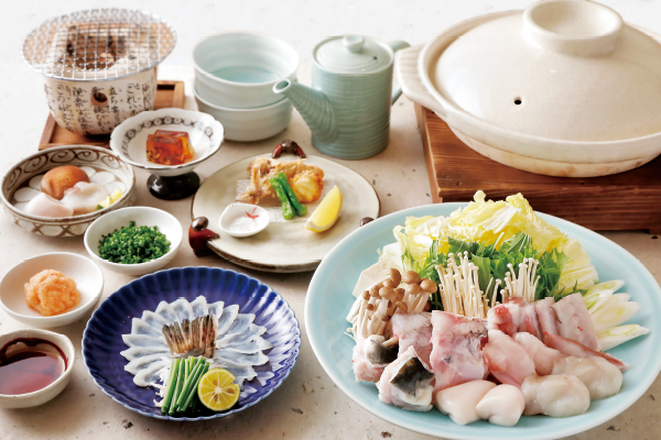 遠州灘産天然とら河豚づくしの画像